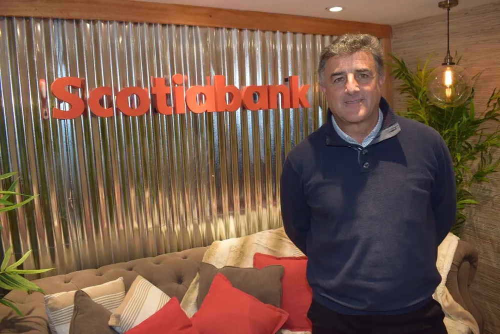 Alberto Noria, ejecutivo de Scotiabank.
