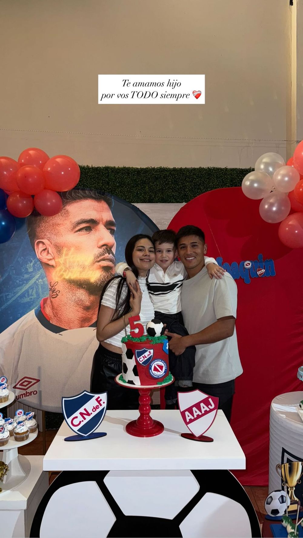 Leandro Lozano y su familia Leandro Lozano y su familia