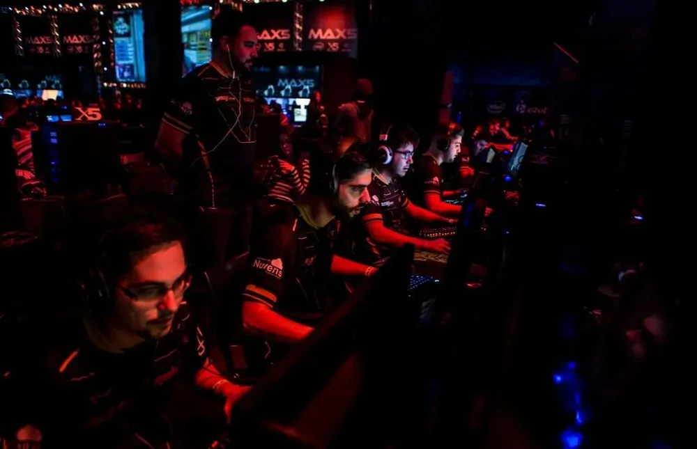 Jugadores de eSports en un torneo