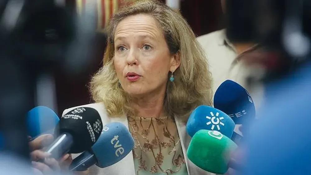 La vicepresidenta primera, Nadia Calviño.