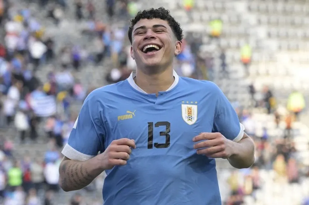 Alan Matturro es figura de este Uruguay sub 20