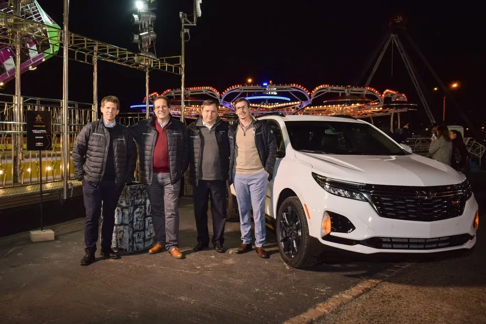 Felipe Klimas, Enrique De Martini, Claudio D´Agostini y Juan Manuel Rodriguez