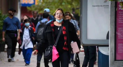 El rango de temperatura esperado va para el área metropolitana desde una mínima de 6 °C y una máxima de 17 °C