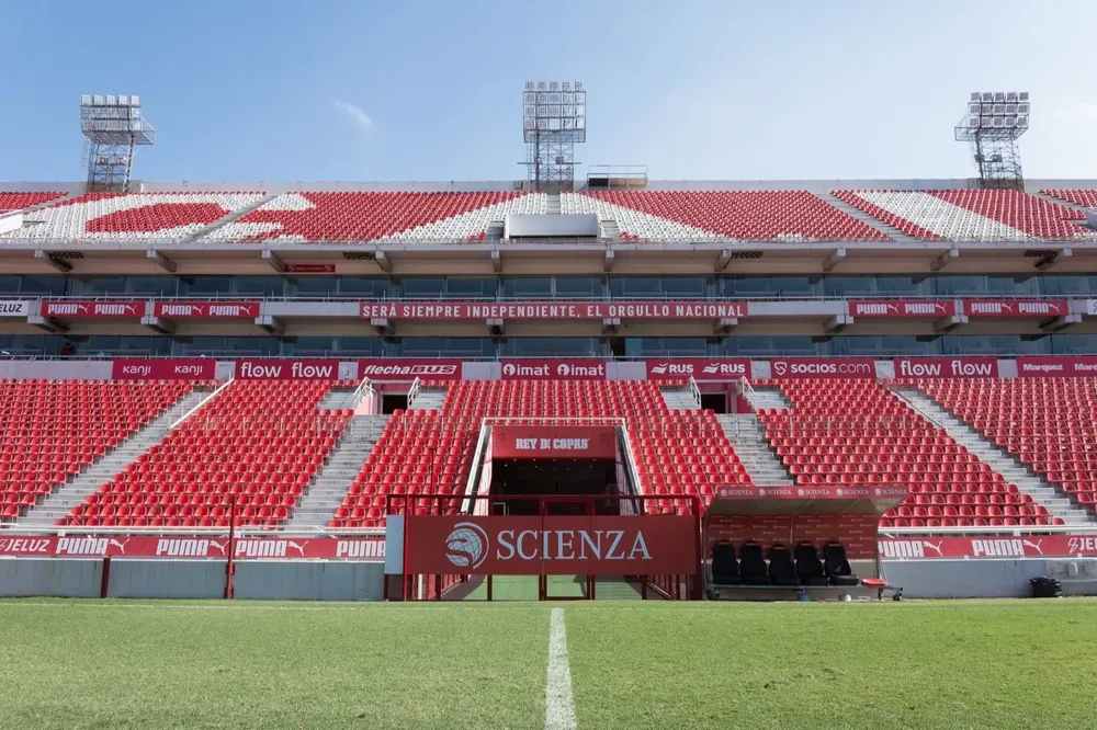 El estadio de Independiente de Avellaneda