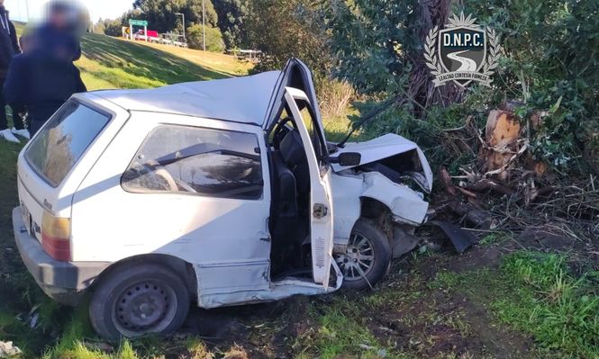 Un hombre está grave tras un accidente
