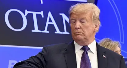 trump pidio a los miembros de la otan elevar el gasto militar y puso la mira en rusia