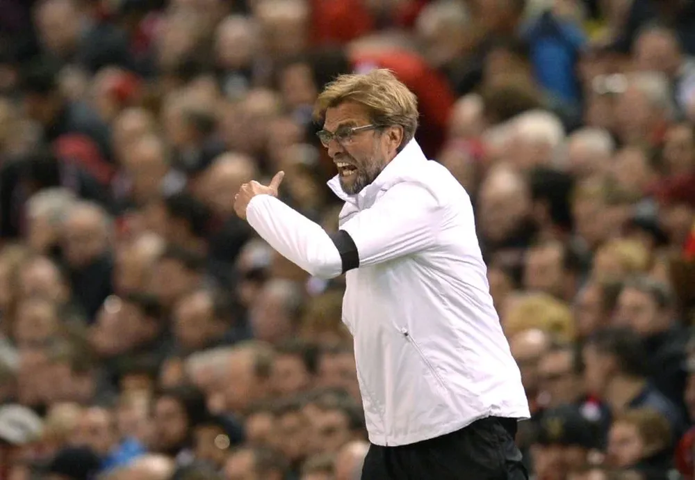 El loco festejo de Klopp, técnico de Liverpool