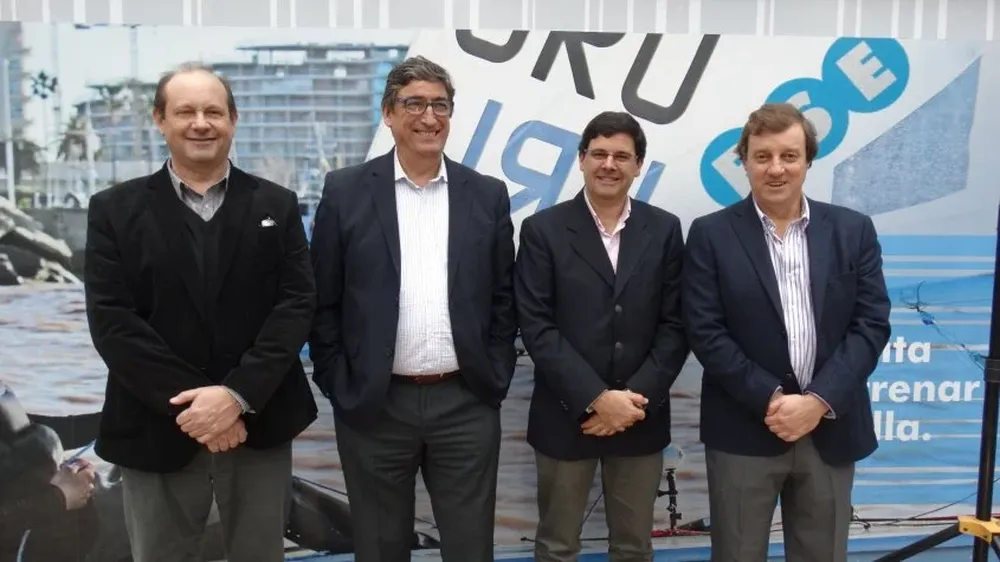 Guillermo Porras, Mario Castro, Fitzgerald Cantero y Raúl Onetto