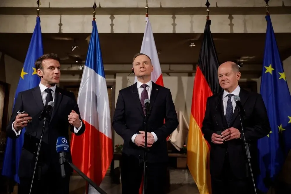 Conferencia de líderes en Europa, en Munich.