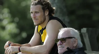 Diego y Pablo Forlán juntos en Los Aromos