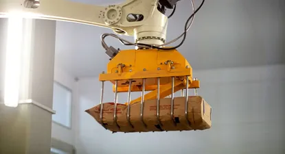 Producción de leche en polvo.