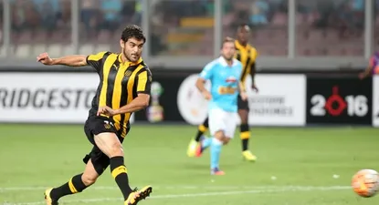 La definición de Luis Aguiar para el gol aurinegro