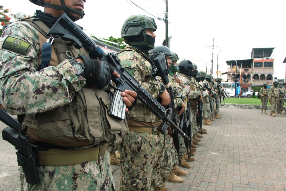 Operativo militar en Guayaquil