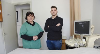 María Inés Fernández y Mathías Barrios Fernández