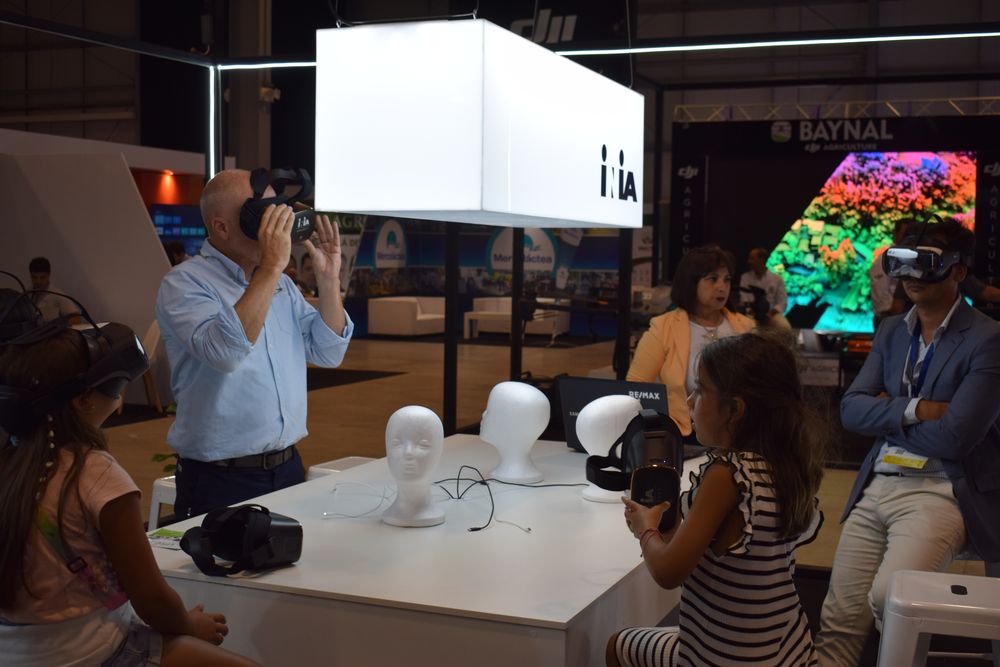 Agro en Punta: INIA, una de las atracciones en el área de expositores del Centro de Convenciones de Punta del Este.