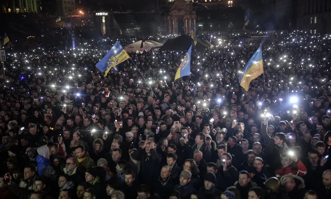 Plaza de la Independencia de Kiev