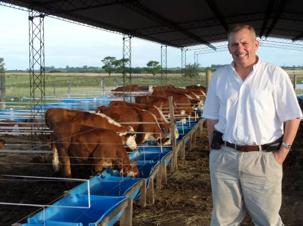 Álvaro Simeone, director de la Unidad de Producción Intensiva de Carne, UPIC.