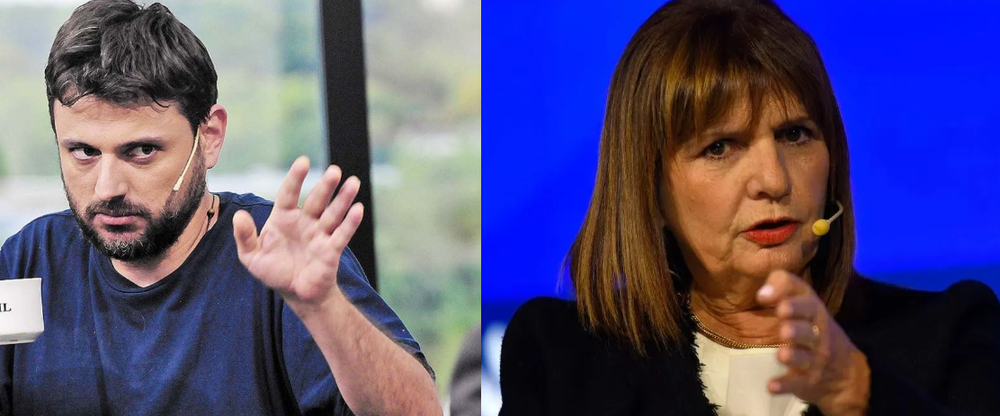Juan Grabois y Patricia Bullrich