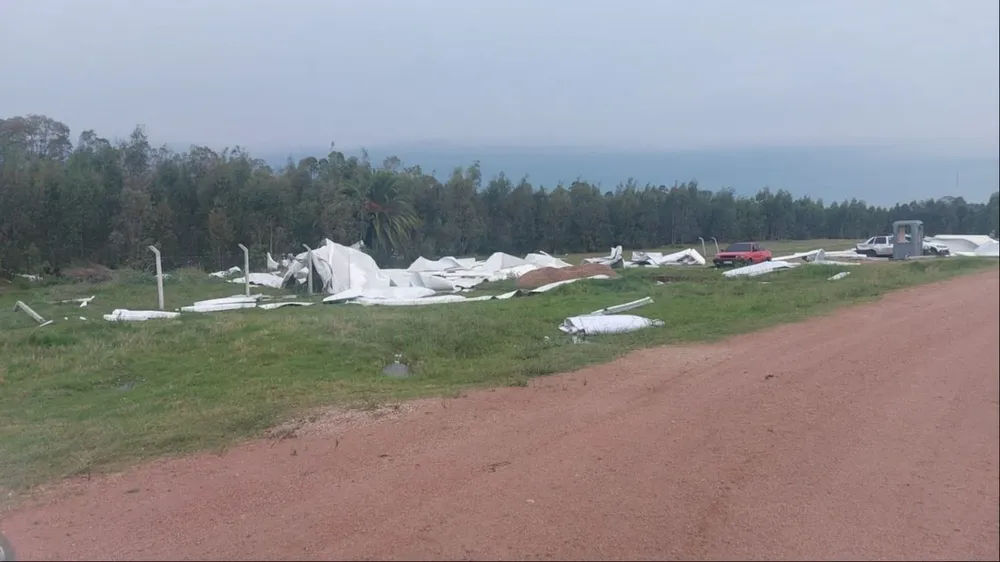 Daños en el Batallón 13 de Durazno