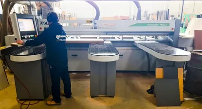 La planta de Fumaya utiliza máquinas con tecnología sofisticada para sus procesos