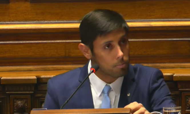 Diputado del Partido Nacional, Fabricio Núñez﻿