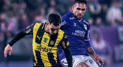 Leo Fernández y Montoya en Peñarol ante Defensor Sporting