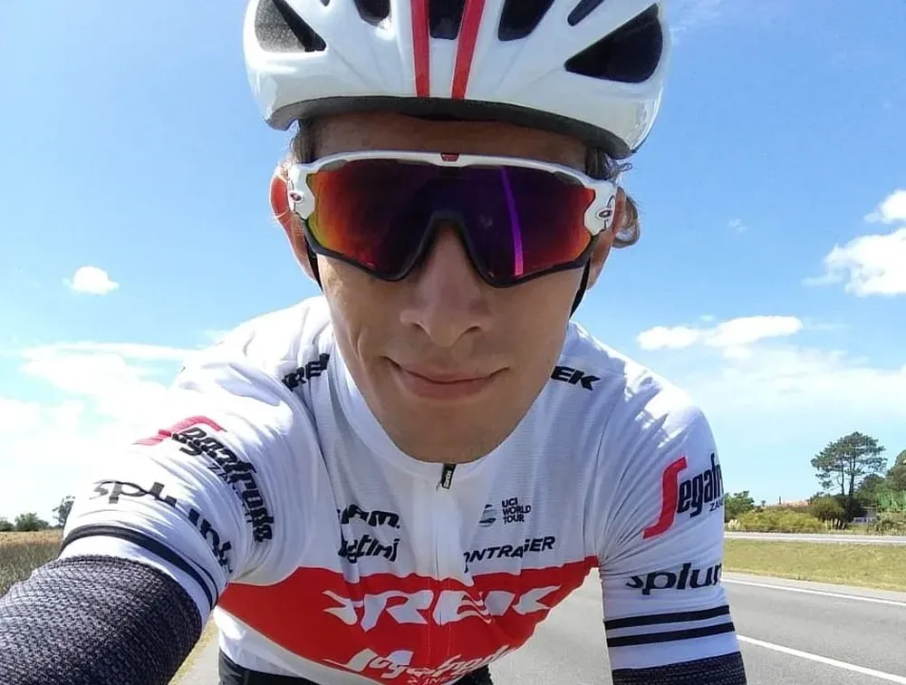 González, hoy ciclista