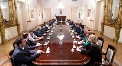 Los gobernadores fueron otra vez a la Rosada