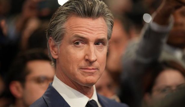 El gobernador de California, el demócrata Gavin Newsom.