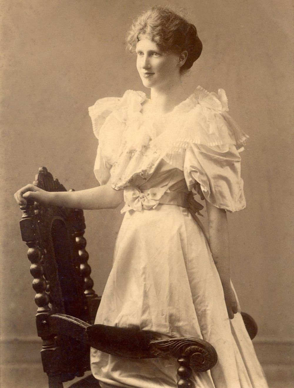 Eglantyne cuando era estudiante en la Universidad de Oxford.