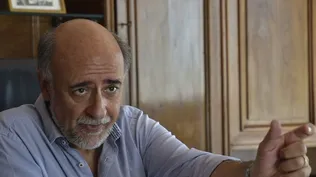 El ministro de Trabajo en su oficina del ministerio (foto archivo)