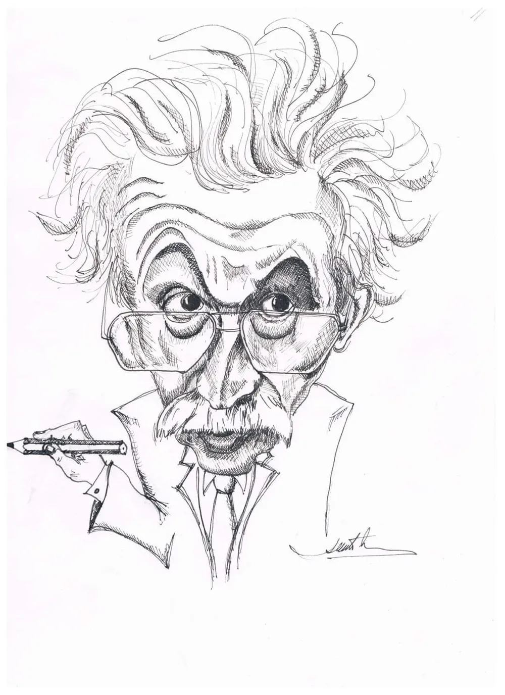 Ilustración de Mariano Arana por Alberto Leira