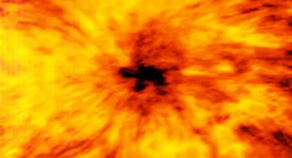 el radiotelescopio chileno alma obtiene ineditas imagenes del sol