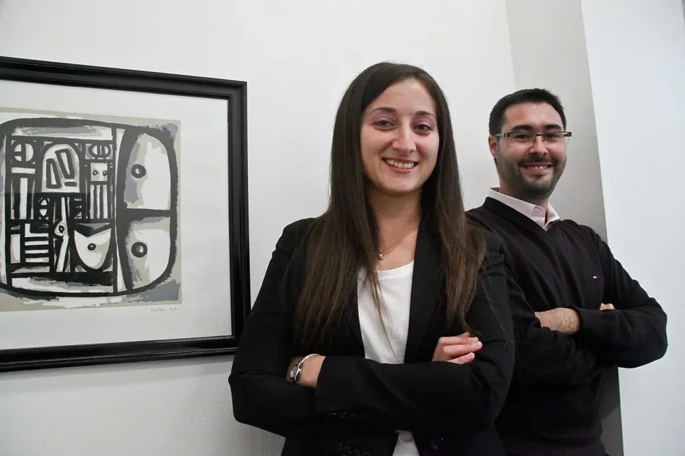 Silvanna Chakeyian y Nicolás Tosi, dos de los fundadores de CEO & PHOIBÊ