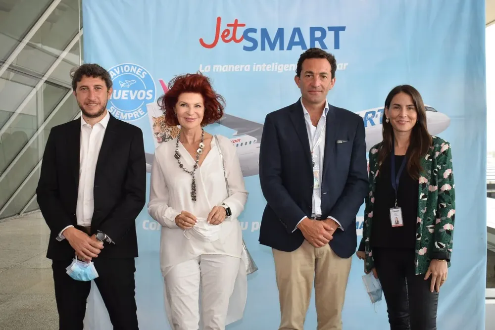 Dario Ratinoff, Iris Boeninger, Diego Arrosa y Taryn Meyer