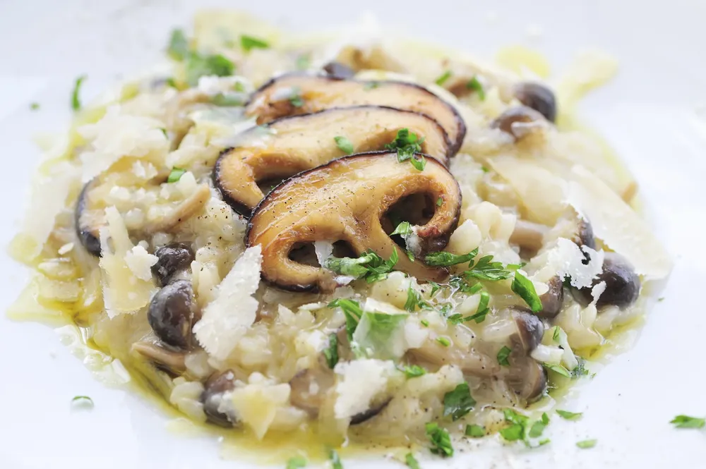 Risotto de hongos
