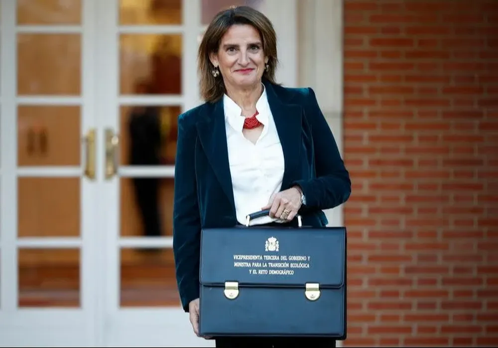 La ministra para la Transición Ecológica y el Reto Demográfico, Teresa Ribera
