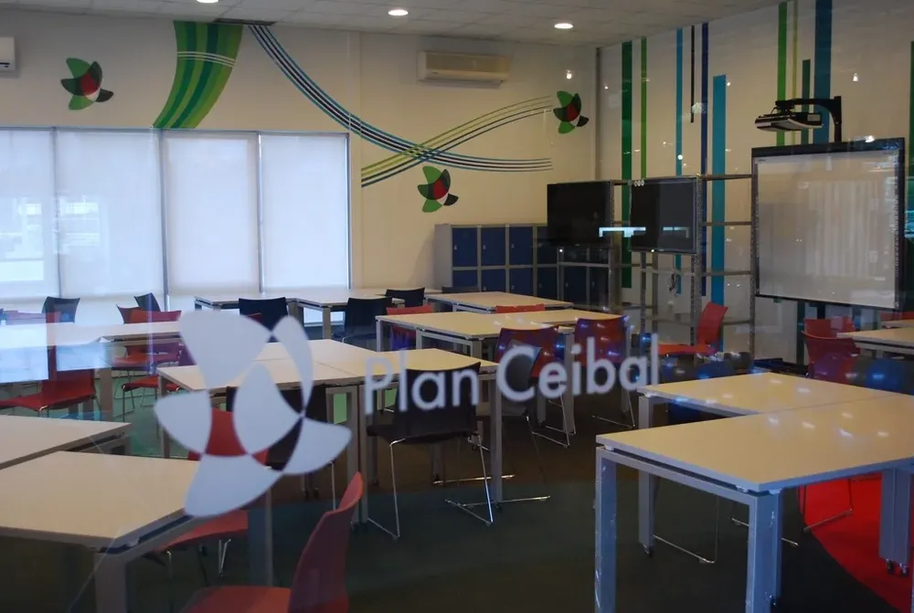 La muestra Aula del futuro en Espacio Ciencia del Latu.