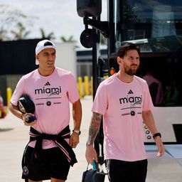 Lionel Messi y Luis Suárez