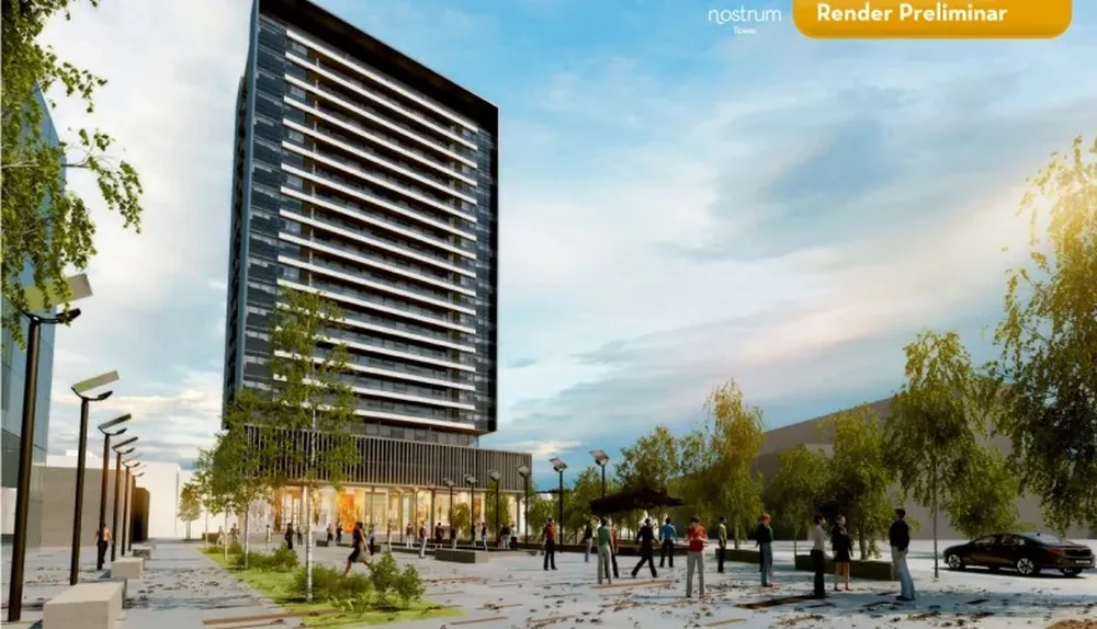 Imagen preliminar de cómo quedaría Nostrum Tower