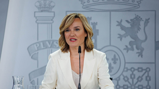 La portavoz del Gobierno, Pilar Alegría