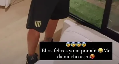 Walter Gargano al rescate por una víbora en su hogar
