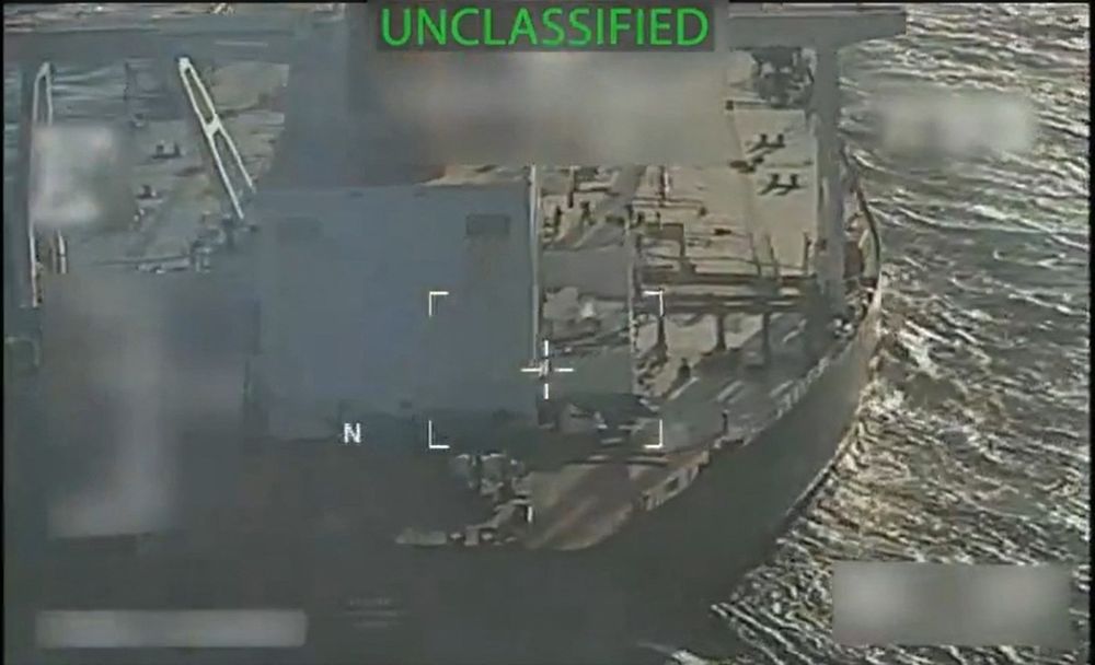 La Fiscal General de EEUU, Pam Bondi, compartió video de la incautación de un petrolero frente a Venezuela.