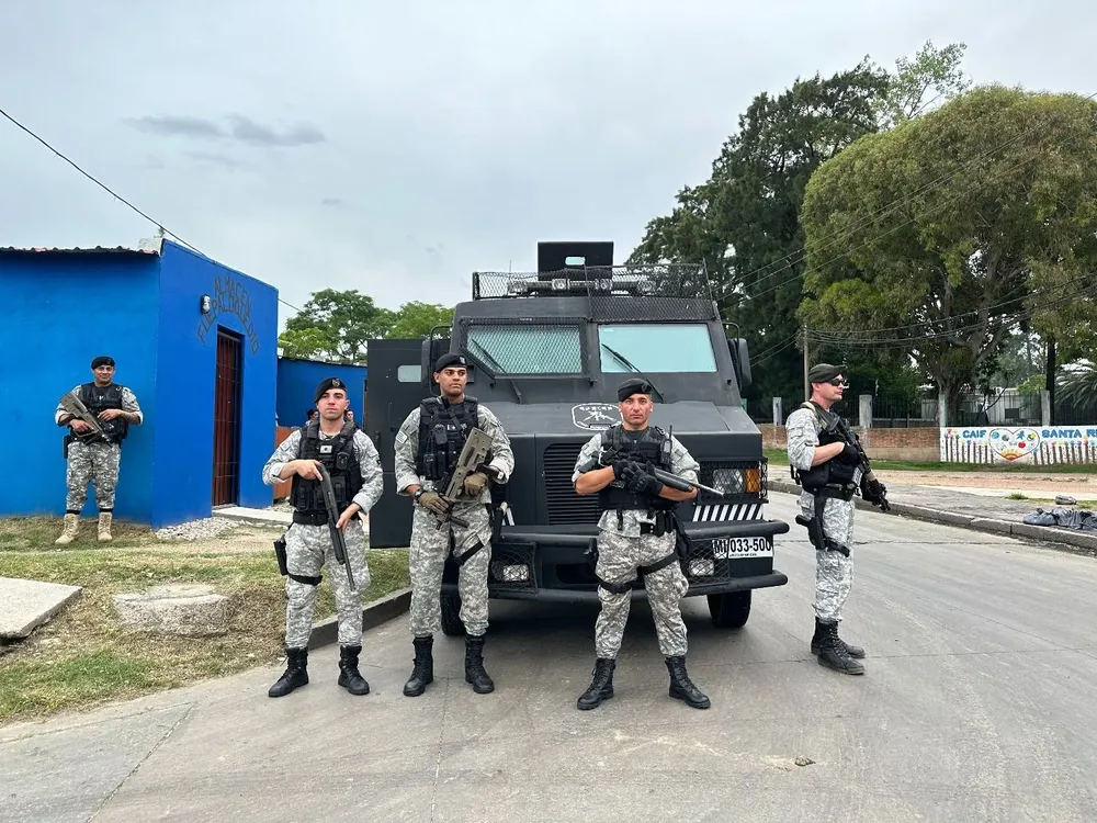 patrullaje en Marconi