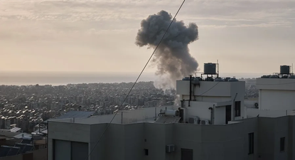 Bombardeo en suburbio del sur de Beirut&nbsp;