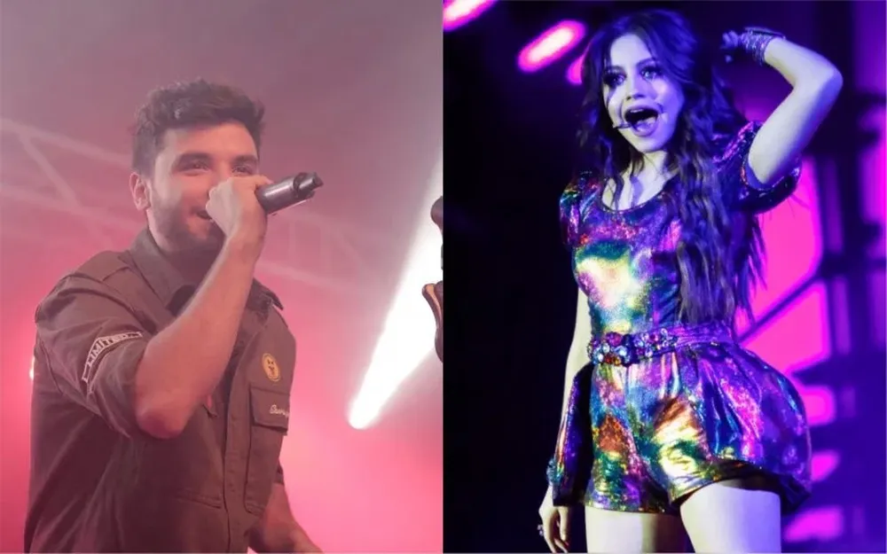 Agustín Casanova y Karol Sevilla