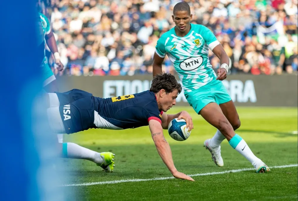 Los Pumas perdieron ante Sudáfrica y se despiden de Argentina rumbo al Mundial de Francia