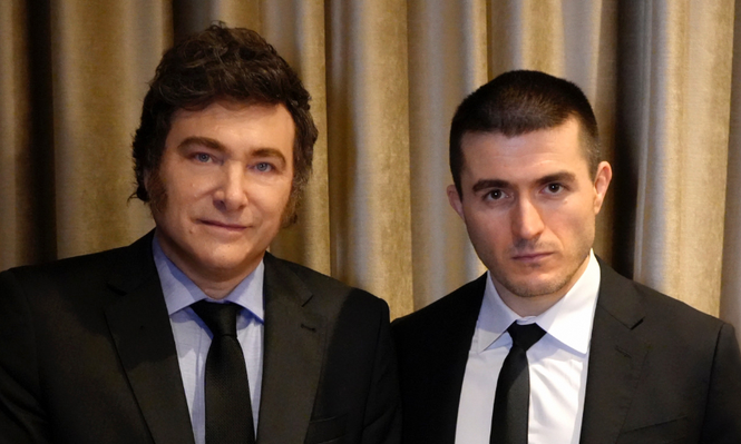 Javier Milei con Lex Fridman