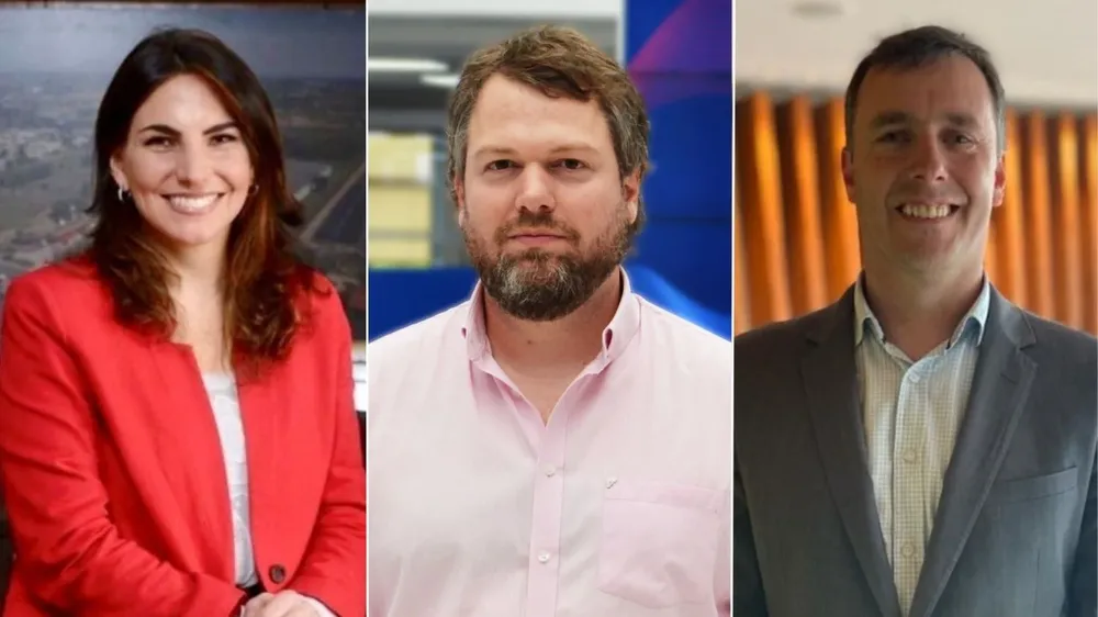 Isabelle Chaquiriand de HSBC, Jorge Bacaloni de Alianza y Gastón Mussa de Hilton