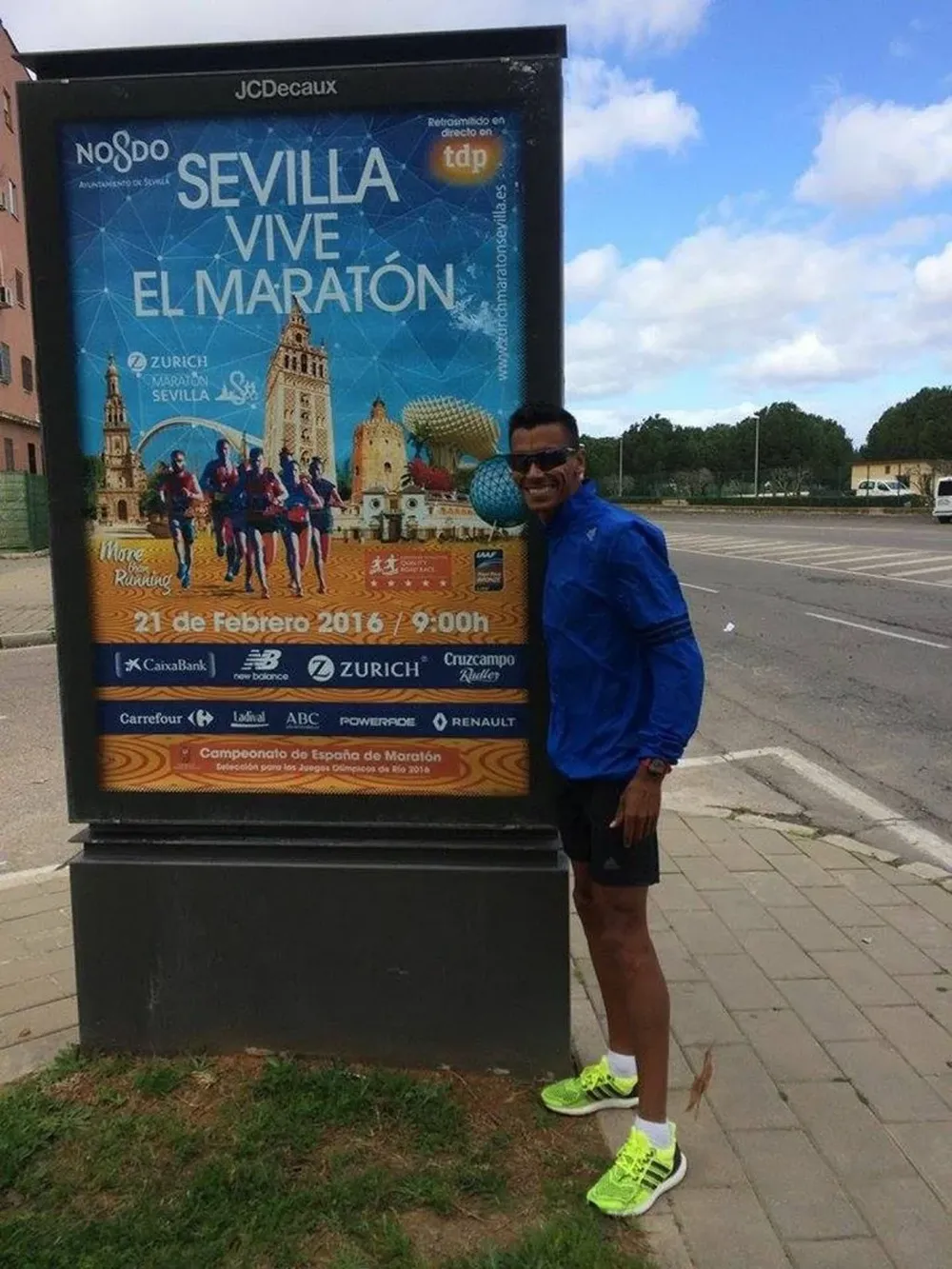 Andrés Zamora en Sevilla
